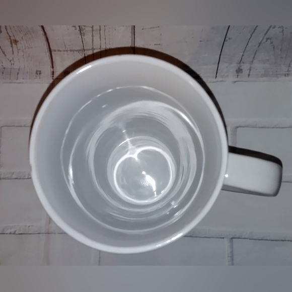 Pier 1 Imports Porcelain Joy to The World Jumbo Mug - Picture 4 of 6